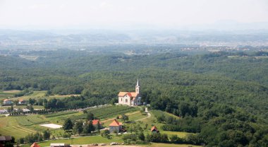 Hırvatistan 'ın Kraljev Vrh kentindeki Kutsal Üç Kralın Kilisesi