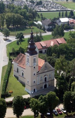 Hırvatistan 'ın Jastrebarsko kentindeki Aziz Nicholas Kilisesi