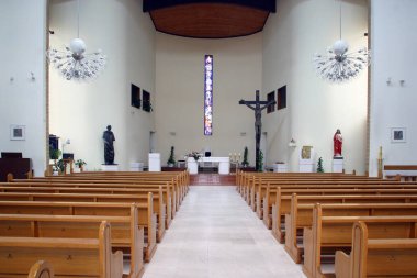 Zagreb 'in Retkovec kentindeki St. Paul Kilisesi, Hırvatistan