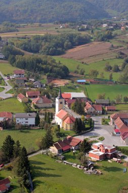 Hırvatistan 'ın Klenovnik kentindeki Kutsal Üçlü Kilisesi