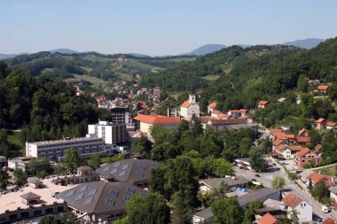 Hırvatistan 'ın Krapinske Toplice bölgesindeki Kutsal Üçlü Kilisesi
