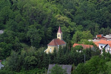 Hırvatistan 'ın Psarthe Gornje kentindeki Aziz George Şapeli