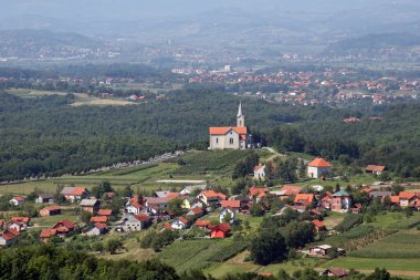 Hırvatistan 'ın Kraljev Vrh kentindeki Kutsal Üç Kralın Kilisesi