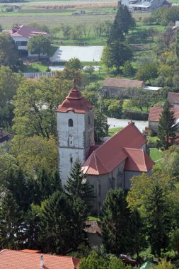 Parish church of Saint Brice of Tours in Kalnik, Croatia clipart