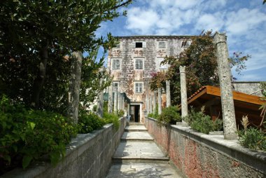 Yüzbaşı 'nın Orebic, Dalmaçya, Peljesac yarımadasındaki evi, Hırvatistan