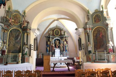 Hırvatistan 'ın Miholec kentindeki Aziz Mikail Kilisesi