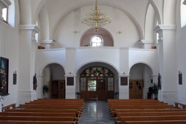 Hırvatistan 'ın Petrinja kentindeki Aziz Lawrence Kilisesi