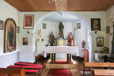 Hırvatistan 'ın Zumberacka Kupcina kentindeki Aziz Roch Şapeli