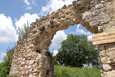 Zrin Fortress is a medieval fortress located on the slopes of Zrinska Gora, Croatia clipart