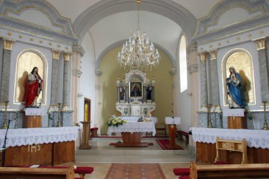 Hırvatistan 'ın Svilaj kentinde kilise adı Meryem.