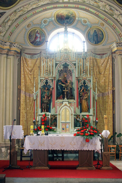 Главный храм прихода Пресвятой Богородицы в хорватском городе Могильно