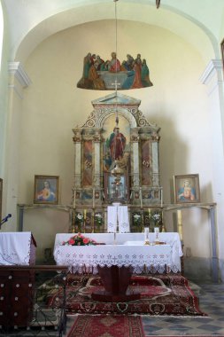 Hırvatistan 'ın Ciglena kentindeki Aziz Simon ve Jude Kilisesi