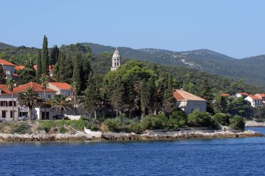Korcula, Korcula, Hırvatistan 'daki Dominik Manastırı ve Aziz Nicholas Kilisesi