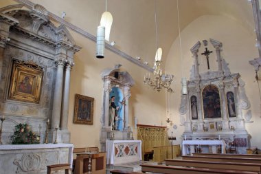 Korcula, Korcula adasındaki Dominik Aziz Niklas Kilisesi, Hırvatistan