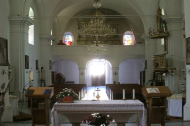 Hırvatistan 'ın Sisak kentinde Kutsal Haç Katedrali