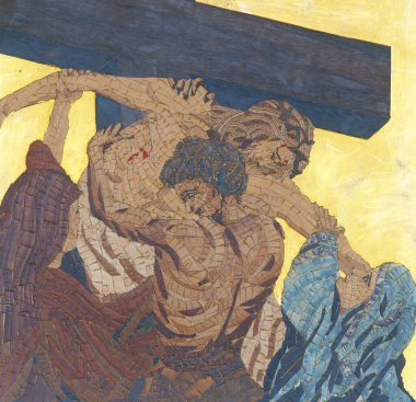 İsa 'nın cesedi, Hırvatistan' ın Velika Gorica kentindeki Kutsal Aloysius Stepinac Kilisesi çarmıhtan çıkarıldı.