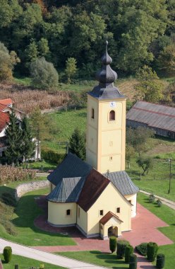Hırvatistan 'ın Mace kentindeki Temiz Gebelik Kilisesi
