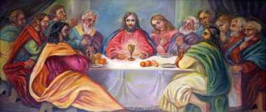 Hırvatistan 'ın Popovaca kentindeki Son Akşam Yemeği, Saint Aloysius Gonzaga Kilisesi