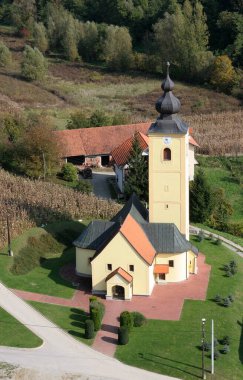 Hırvatistan 'ın Mace kentindeki Temiz Gebelik Kilisesi