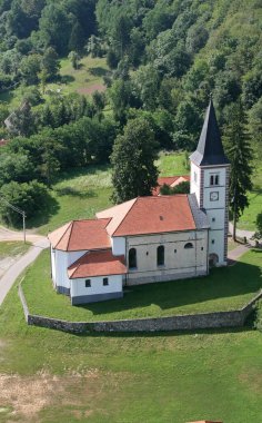 Hırvatistan 'ın Lipnik kentindeki Aziz Elijah kilisesi