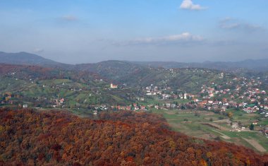 Hırvatistan 'ın kuzeybatısındaki Vugrovec köyü.