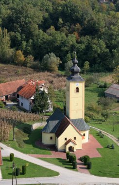 Hırvatistan 'ın Mace kentindeki Temiz Gebelik Kilisesi