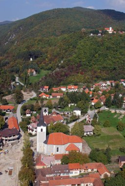 Hırvatistan 'ın Lobor kentindeki Saint Anne Kilisesi