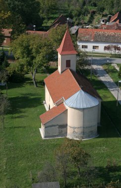 Hırvatistan 'ın Hercegovac kentindeki Aziz Stephen Kilisesi