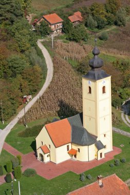 Hırvatistan 'ın Mace kentindeki Temiz Gebelik Kilisesi