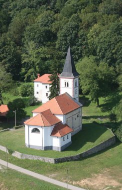 Hırvatistan 'ın Lipnik kentindeki Aziz Elijah kilisesi