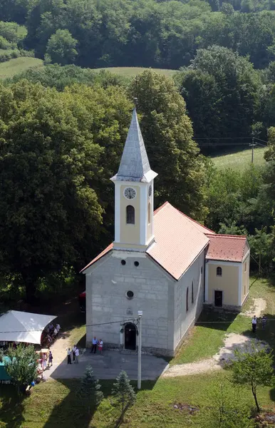 Hırvatistan 'ın Prilisce kentindeki Aziz Mary Kilisesi