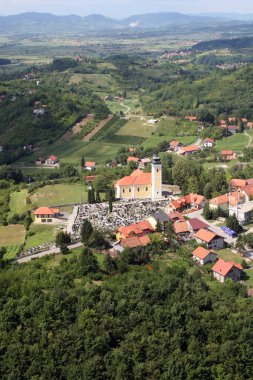 Hırvatistan 'ın Marija Gorica kentindeki Bakire Meryem Kilisesi