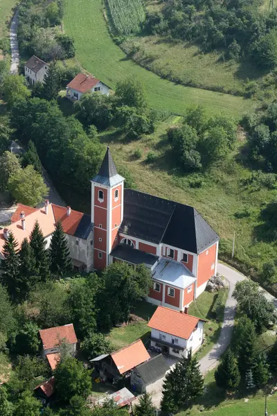 Hırvatistan 'ın Kotari kentindeki Noblaklı Aziz Leonard Kilisesi