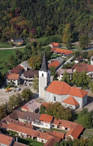 Hırvatistan 'ın Lobor kentindeki Saint Anne Kilisesi