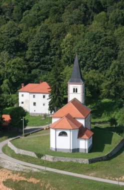 Hırvatistan 'ın Lipnik kentindeki Aziz Elijah kilisesi