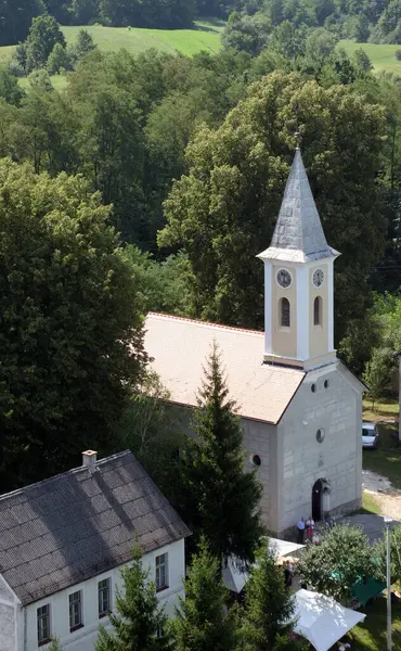 Hırvatistan 'ın Prilisce kentindeki Aziz Mary Kilisesi