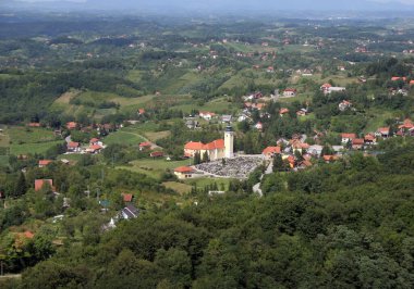 Hırvatistan 'ın Marija Gorica kentindeki Bakire Meryem Kilisesi