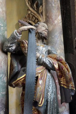 Aziz Anıtı, Ludina 'daki Aziz Mikail Kilisesi' nde Padualı Aziz Anthony sunağı.