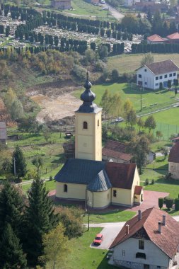 Hırvatistan 'ın Mace kentindeki Temiz Gebelik Kilisesi