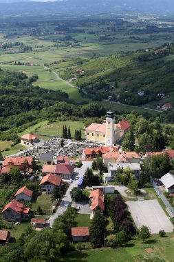 Hırvatistan 'ın Marija Gorica kentindeki Bakire Meryem Kilisesi