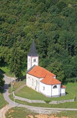 Hırvatistan 'ın Lipnik kentindeki Aziz Elijah kilisesi