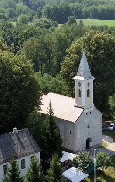 Hırvatistan 'ın Prilisce kentindeki Aziz Mary Kilisesi