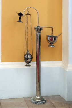 Hırvatistan 'ın Korcula adasının Smokvica kentindeki Kutsal Bakire Arınma Kilisesi' nde Censer