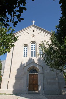 Hırvatistan 'ın Orebiç kentindeki Mary Helper Kilisesi