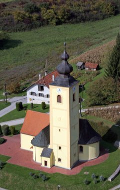 Hırvatistan 'ın Mace kentindeki Temiz Gebelik Kilisesi