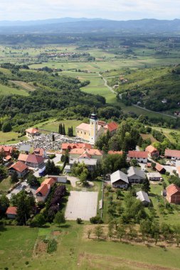 Hırvatistan 'ın Marija Gorica kentindeki Bakire Meryem Kilisesi