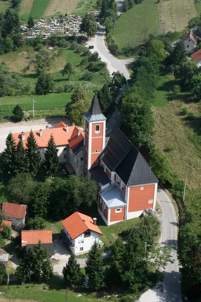 Hırvatistan 'ın Kotari kentindeki Noblaklı Aziz Leonard Kilisesi
