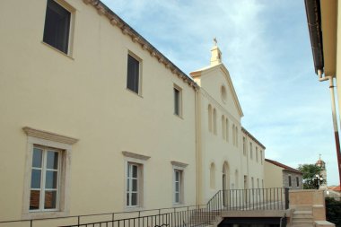 Hırvatistan 'ın başkenti Korcula' daki Blato 'da İsa' nın Kutsal Marija 'sının Sığınağı Petkoviç çarmıha gerildi