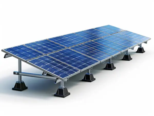 Solar Energy Items Clean Energy Emphasis Contemporary Design Stand Out — Stock Photo, Image