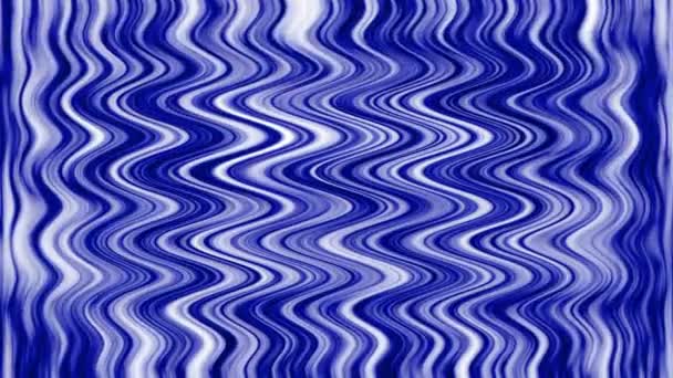 Fundal Video Splash Computer Face Albastru Lent Zigzag Fluctuații — Videoclip de stoc